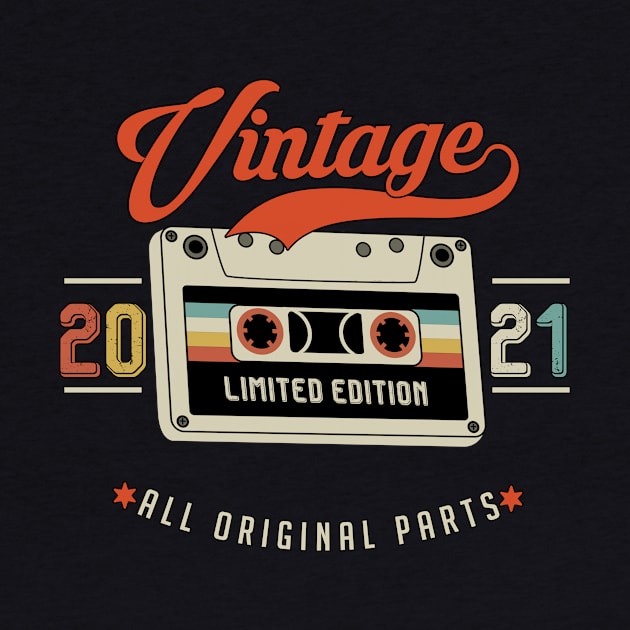 2021 Vintage - Limited Edition All Original Parts by Debbie Art